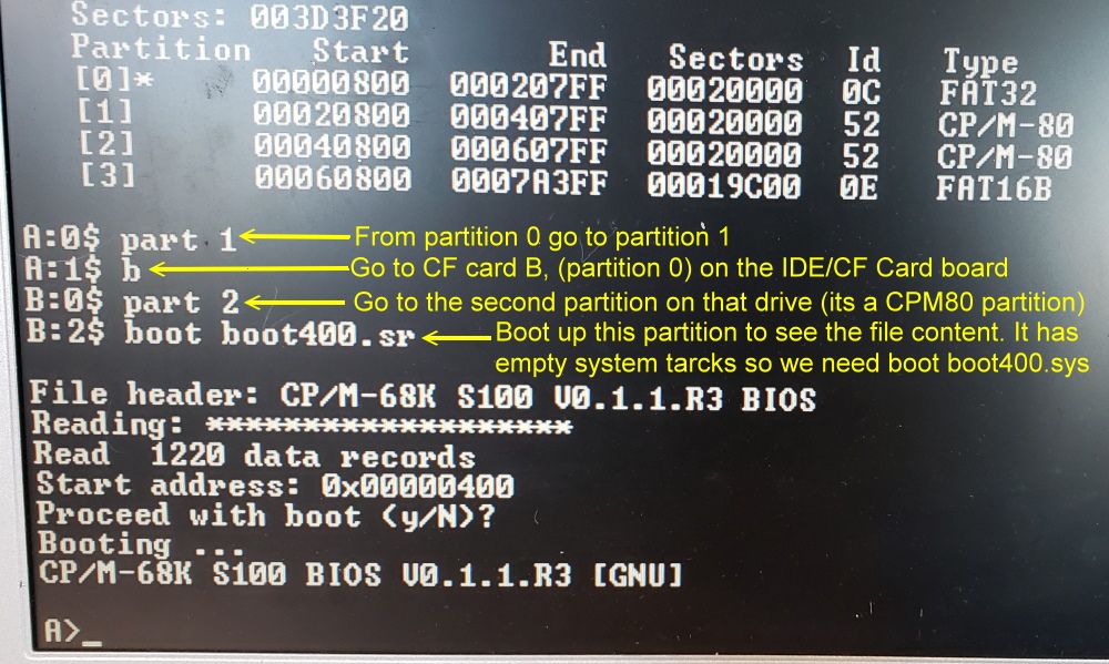 S100 Computers CPM68K Software